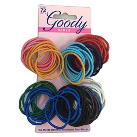 Goody Girls Ouchless Elastics, 2 mm, 72 Count
