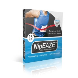 NipEaze - The Original Sports Nipple Cover - Nipple Chafing Prevention (Regular - 15pairs) NipEaze - The Original Sports Nipple Cover - Nipple Chafing Prevention (Regular - 15pairs)