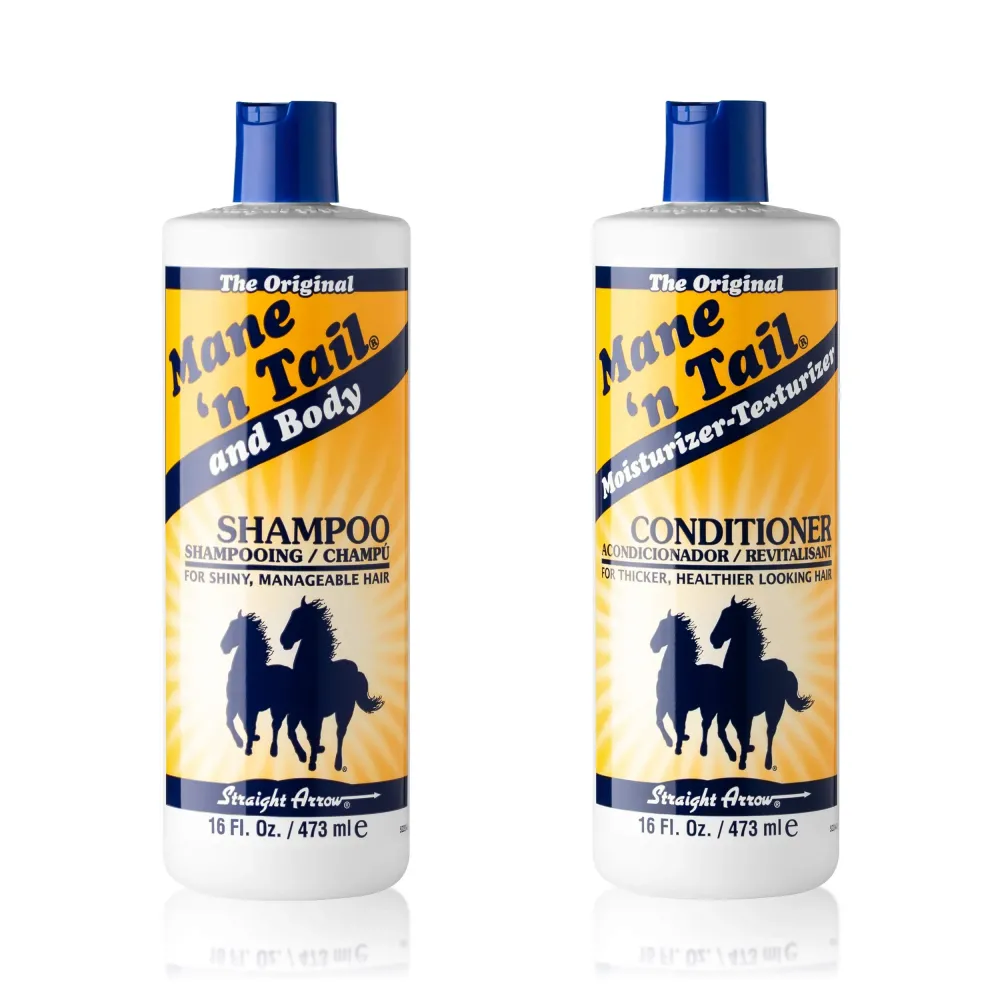 Mane \'n Tail Original Shampoo & Conditioner,16 oz each Mane \'n Tail Original Shampoo & Conditioner,16 oz each