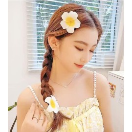 2.5 Hawaiian Hair Flower Clip Hair Barrettes for Women.Hair Buckle 4 Moana Luau Hawaiian Dresses for Women-6pc Hair Clips for Thin Hair,Hair Clips for Girls,Plumeria Hawaii Hair Accessories for Women 2.5 Hawaiian Hair Flower Clip Hair Barrettes for Women.Hair Buckle 4 Moana Luau Hawaiian Dresses for Women-6pc Hair Clips for Thin Hair,Hair Clips for Girls,Plumeria Hawaii Hair Accessories for Women