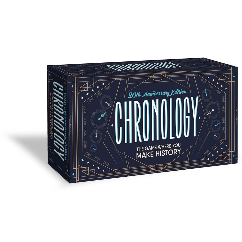 Buffalo Games CHRONOLOGY - The Game Where You Make History - 20th Anniversary Edition Buffalo Games CHRONOLOGY - The Game Where You Make History - 20th Anniversary Edition