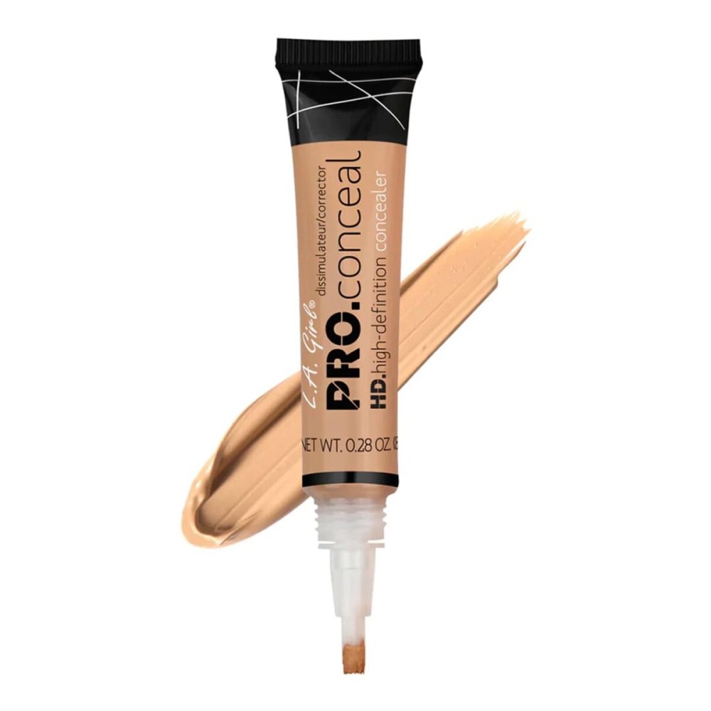 L.A. Girl Pro Conceal HD Concealer, Pure Beige, 0.28 Ounce L.A. Girl Pro Conceal HD Concealer, Pure Beige, 0.28 Ounce