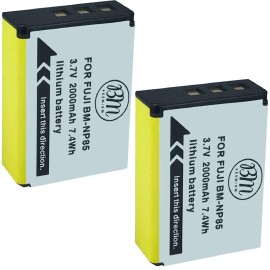 BM Premium 2-Pack of NP-85 Batteries for Fujifilm FinePix S1 SL240 SL260 SL280 SL300 SL305 SL1000 Digital Camera BM Premium 2-Pack of NP-85 Batteries for Fujifilm FinePix S1 SL240 SL260 SL280 SL300 SL305 SL1000 Digital Camera