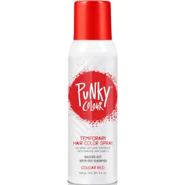 Punky Temporary Hair Color Spray, Cougar Red, Non-Damaging Spray-On Hair Dye Instant Vivid Hair Color, 3.5 oz, 1-Pack