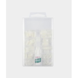 KISS 100 Full-Cover Nails Kit Short Length - Short Square KISS 100 Full-Cover Nails Kit Short Length - Short Square