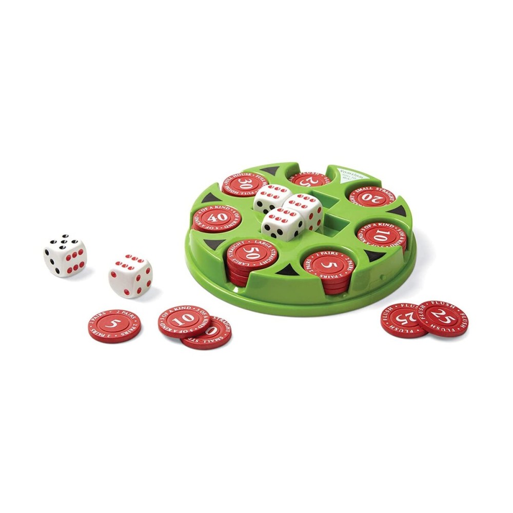 Blue Orange Yamslam Mini Version Fun Chance and Strategy Family Dice Game for Kids and Adults Games - 1 to 4 Players, Ages 8+ Blue Orange Yamslam Mini Version Fun Chance and Strategy Family Dice Game for Kids and Adults Games - 1 to 4 Players, Ages 8+