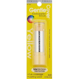 Physicians Formula Gentle Cover Concealer Stick, Yellow For Blemishes, Under-Eye Circles & Skin Imperfections Physicians Formula Gentle Cover Concealer Stick, Yellow For Blemishes, Under-Eye Circles & Skin Imperfections