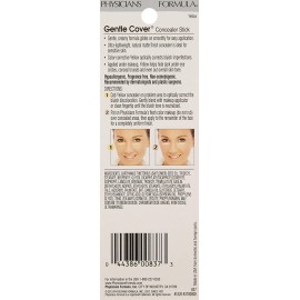 Physicians Formula Gentle Cover Concealer Stick, Yellow For Blemishes, Under-Eye Circles & Skin Imperfections Physicians Formula Gentle Cover Concealer Stick, Yellow For Blemishes, Under-Eye Circles & Skin Imperfections
