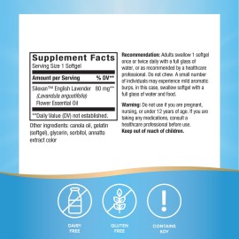 Nature\'s Way CalmAid, with Silexan Lavender Oil, Helps Reduce Tension and Stress*, Non-Drowsy, 30 Softgels (Packaging May Vary) Nature\'s Way CalmAid, with Silexan Lavender Oil, Helps Reduce Tension and Stress*, Non-Drowsy, 30 Softgels (Packaging May Vary)