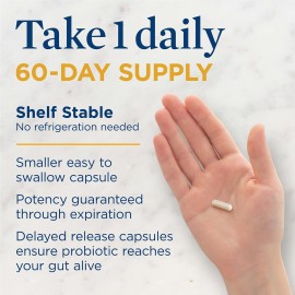Renew Life Probiotic Colon Care Probiotic Capsules, Daily Supplement Offers Colon Support, L. Rhamnosus GG, Dairy, Soy and gluten-free, 80 Billion CFU, 60 Count Renew Life Probiotic Colon Care Probiotic Capsules, Daily Supplement Offers Colon Support, L. Rhamnosus GG, Dairy, Soy and gluten-free, 80 Billion CFU, 60 Count