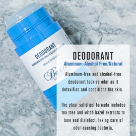 Baxter of California Deodorant for Men, Aluminum & Alcohol Free Clear Stick, Citrus & Herbal-Musk, 2.65 Ounce Baxter of California Deodorant for Men, Aluminum & Alcohol Free Clear Stick, Citrus & Herbal-Musk, 2.65 Ounce