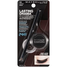 Maybelline Eye Studio Lasting Drama Gel Liner - Brown - 2 Pack Maybelline Eye Studio Lasting Drama Gel Liner - Brown - 2 Pack