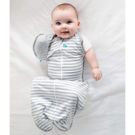 Love to Dream Swaddle Up Transition Swaddle, Patented Zip-Off Wings, Gently Help Baby Transition from Being Swaddled to Arms Free When Showing Signs of Rolling, 1.0 TOG, 13-19 lbs, Gray Love to Dream Swaddle Up Transition Swaddle, Patented Zip-Off Wings, Gently Help Baby Transition from Being Swaddled to Arms Free When Showing Signs of Rolling, 1.0 TOG, 13-19 lbs, Gray