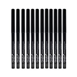 Nabi Retractable Waterproof Eyeliner Pencil - 12Pack SmudgeProof, LongLasting & Hypoallergenic Professional Makeup Eyeliner for Sensitive Eyes Nabi Retractable Waterproof Eyeliner Pencil - 12Pack SmudgeProof, LongLasting & Hypoallergenic Professional Makeup Eyeliner for Sensitive Eyes