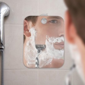 The Shave Well Company Anti-Fog Shaving Mirror for Travel | Fogless Bathroom Shower Mirror with Handheld Option for Men and Women | Hanging Shower Mirror Includes Long-Lasting Reusable Suction Cup The Shave Well Company Anti-Fog Shaving Mirror for Travel | Fogless Bathroom Shower Mirror with Handheld Option for Men and Women | Hanging Shower Mirror Includes Long-Lasting Reusable Suction Cup