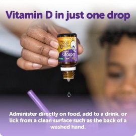 Ddrops Kids Booster 600IU 100 Drops - Daily Liquid Vitamin D for Kids. Support Strong Bones & Immune System in Children. No Preservatives, No Sugar, Non-GMO, Allergy-Friendly Ddrops Kids Booster 600IU 100 Drops - Daily Liquid Vitamin D for Kids. Support Strong Bones & Immune System in Children. No Preservatives, No Sugar, Non-GMO, Allergy-Friendly