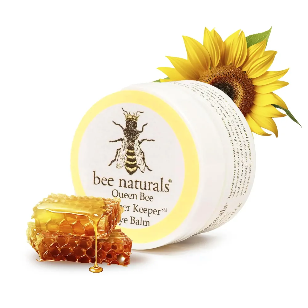 Bee Naturals Queen Bee Best Eye Balm Peeper Keeper - Natural Eye Balm with Vitamin E & 10 Oils - Reduces Crow\'s Feet, Wrinkles & Fine Lines - Moisturizing Skincare Bee Naturals Queen Bee Best Eye Balm Peeper Keeper - Natural Eye Balm with Vitamin E & 10 Oils - Reduces Crow\'s Feet, Wrinkles & Fine Lines - Moisturizing Skincare