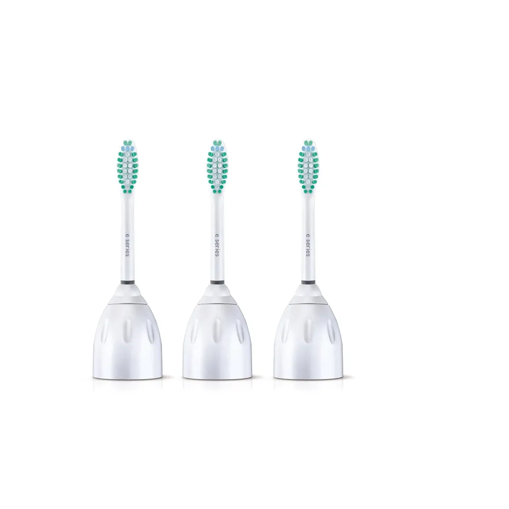 Philips Sonicare Genuine E-Series Replacement Toothbrush Heads, 3 Brush Heads, White, HX7023/64 Philips Sonicare Genuine E-Series Replacement Toothbrush Heads, 3 Brush Heads, White, HX7023/64