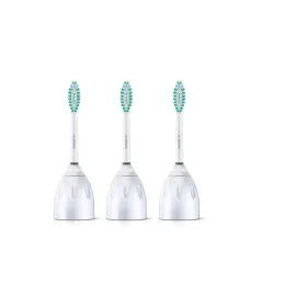Philips Sonicare Genuine E-Series Replacement Toothbrush Heads, 3 Brush Heads, White, HX7023/64