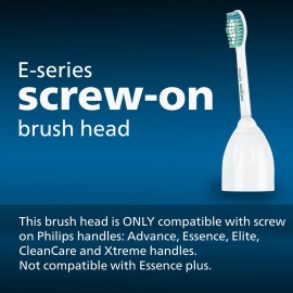 Philips Sonicare Genuine E-Series Replacement Toothbrush Heads, 2 Brush Heads, White, HX7022/66 Philips Sonicare Genuine E-Series Replacement Toothbrush Heads, 2 Brush Heads, White, HX7022/66