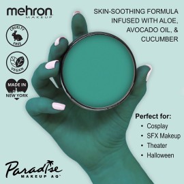 Mehron Makeup Paradise Makeup AQ Pro Size | Stage & Screen Performance, Face & Body Painting, Beauty, Cosplay, and Halloween | Water Activated Face Paint, Body Paint 1.4 oz (40 g) - Deep Sea