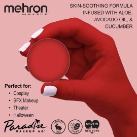 Mehron Makeup Paradise Makeup AQ Refill Size | Stage & Screen Performance, Face & Body Painting, Beauty, Cosplay, and Halloween | Water Activated Face Paint, Body Paint .25 oz (7 ml) (BEACH BERRY) Mehron Makeup Paradise Makeup AQ Refill Size | Stage & Screen Performance, Face & Body Painting, Beauty, Cosplay, and Halloween | Water Activated Face Paint, Body Paint .25 oz (7 ml) (BEACH BERRY)