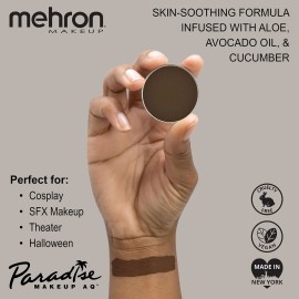 Mehron Makeup Paradise Makeup AQ Refill Size | Stage & Screen Performance, Face & Body Painting, Beauty, Cosplay, and Halloween | Water Activated Face Paint, Body Paint .25 oz (7 ml) (DARK BROWN) Mehron Makeup Paradise Makeup AQ Refill Size | Stage & Screen Performance, Face & Body Painting, Beauty, Cosplay, and Halloween | Water Activated Face Paint, Body Paint .25 oz (7 ml) (DARK BROWN)