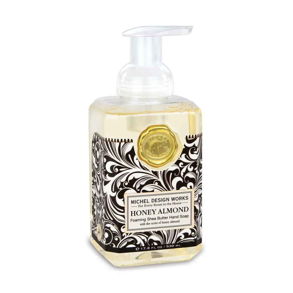 Michel Design Works Foaming Hand Soap, Honey Almond Michel Design Works Foaming Hand Soap, Honey Almond
