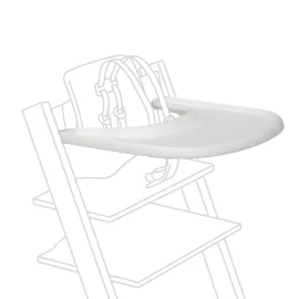 Stokke Tray, White - Designed Exclusively for Tripp Trapp Chair + Tripp Trapp Baby Set - Convenient to Use and Clean - Made with BPA-Free Plastic - Suitable for Toddlers 6-36 Months Stokke Tray, White - Designed Exclusively for Tripp Trapp Chair + Tripp Trapp Baby Set - Convenient to Use and Clean - Made with BPA-Free Plastic - Suitable for Toddlers 6-36 Months