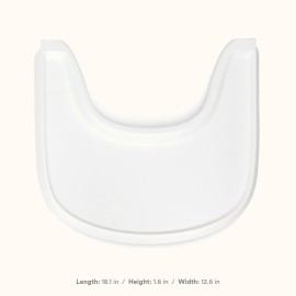 Stokke Tray, White - Designed Exclusively for Tripp Trapp Chair + Tripp Trapp Baby Set - Convenient to Use and Clean - Made with BPA-Free Plastic - Suitable for Toddlers 6-36 Months Stokke Tray, White - Designed Exclusively for Tripp Trapp Chair + Tripp Trapp Baby Set - Convenient to Use and Clean - Made with BPA-Free Plastic - Suitable for Toddlers 6-36 Months