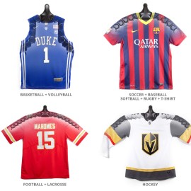 JerseyGenius Adjustable Jersey Display | Shapes to Fit Any Sports Jersey | Jersey Hanger for Wall Display | Sports Display (Single) JerseyGenius Adjustable Jersey Display | Shapes to Fit Any Sports Jersey | Jersey Hanger for Wall Display | Sports Display (Single)