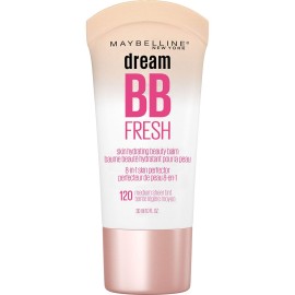 Maybelline Dream Fresh Skin Hydrating BB cream, 8-in-1 Skin Perfecting Beauty Balm with Broad Spectrum SPF 30, Sheer Tint Coverage, Oil-Free, Medium, 1 Fl Oz Maybelline Dream Fresh Skin Hydrating BB cream, 8-in-1 Skin Perfecting Beauty Balm with Broad Spectrum SPF 30, Sheer Tint Coverage, Oil-Free, Medium, 1 Fl Oz