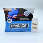 NipEaze - 4pack Value - The Original Transparent Nip Protector - Nipple Chafing Prevention; 62 pairs