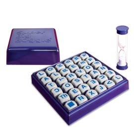 Super Big Boggle with 6x6 Grid and 36 Letter Cubes by Winning Moves Games USA, the Biggest Boggle Game Ever, 4 Minute Sand Timer, for 2 or More Players, Ages 8+ (1165) Super Big Boggle with 6x6 Grid and 36 Letter Cubes by Winning Moves Games USA, the Biggest Boggle Game Ever, 4 Minute Sand Timer, for 2 or More Players, Ages 8+ (1165)