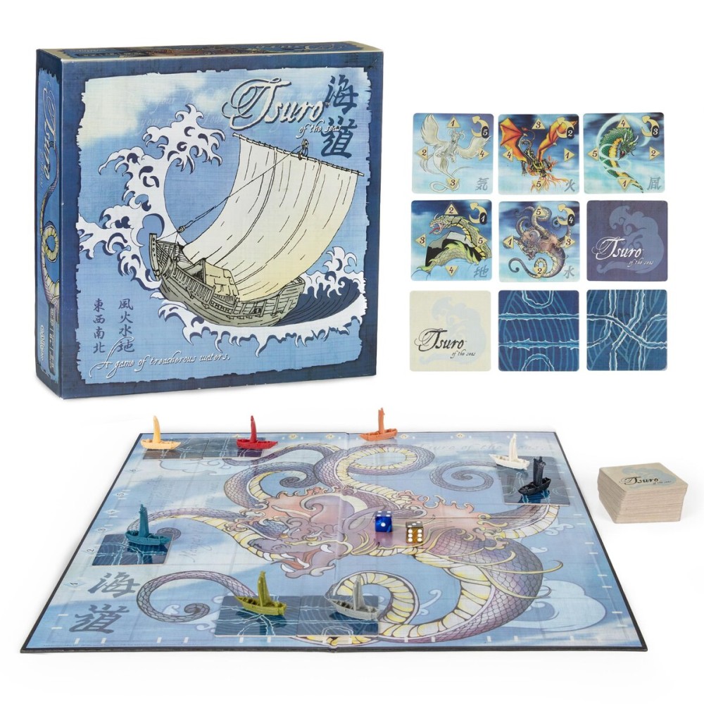 Tsuro of the Seas - A Game of Treacherous Waters - Family Board Game Tsuro of the Seas - A Game of Treacherous Waters - Family Board Game