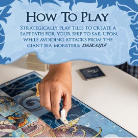 Tsuro of the Seas - A Game of Treacherous Waters - Family Board Game Tsuro of the Seas - A Game of Treacherous Waters - Family Board Game
