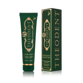 Theodent Classic Fluoride-Free, Natural Toothpaste for Remineralization and Sensitivity Reduction, Whitening Spearmint (3.4 Ounces, 96.4 Grams)