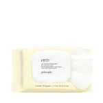 philosophy purity made simple one-step facial cleansing cloths - easily removes makeup, dirt & oil on the go - skin is left clean and comfortable with no rinsing needed - 30 ct.
