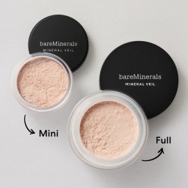 bareMinerals Mineral Veil Translucent Setting Powder, Weightless Blurring, Baking + Finishing Powder Makeup, Extends Makeup Wear, Talc Free, Vegan bareMinerals Mineral Veil Translucent Setting Powder, Weightless Blurring, Baking + Finishing Powder Makeup, Extends Makeup Wear, Talc Free, Vegan