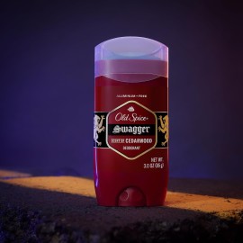 Old Spice Aluminum Free Deodorant for Men, 24/7 Odor Protection, 24/7 Freshness & Lasting Scent, Swagger with Cedarwood Scent, 3.0 oz Old Spice Aluminum Free Deodorant for Men, 24/7 Odor Protection, 24/7 Freshness & Lasting Scent, Swagger with Cedarwood Scent, 3.0 oz