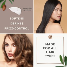 Argan Magic Nourishing Hair Cream - Hydrates, Conditions, and Eliminates Frizz for All Hair Types | Seals in Shine | Made in USA, Paraben Free, Cruelty Free (8.5 oz) Argan Magic Nourishing Hair Cream - Hydrates, Conditions, and Eliminates Frizz for All Hair Types | Seals in Shine | Made in USA, Paraben Free, Cruelty Free (8.5 oz)