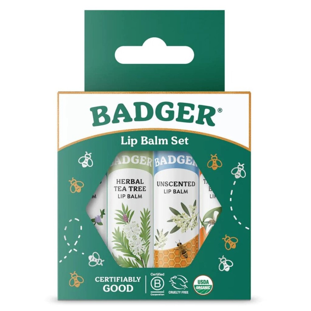 Classic Lip Balm -(Tangering Breeze, Lavender & Orange, Vanilla Madagascar, Pink grapefruit) 4Pk box Classic Lip Balm -(Tangering Breeze, Lavender & Orange, Vanilla Madagascar, Pink grapefruit) 4Pk box