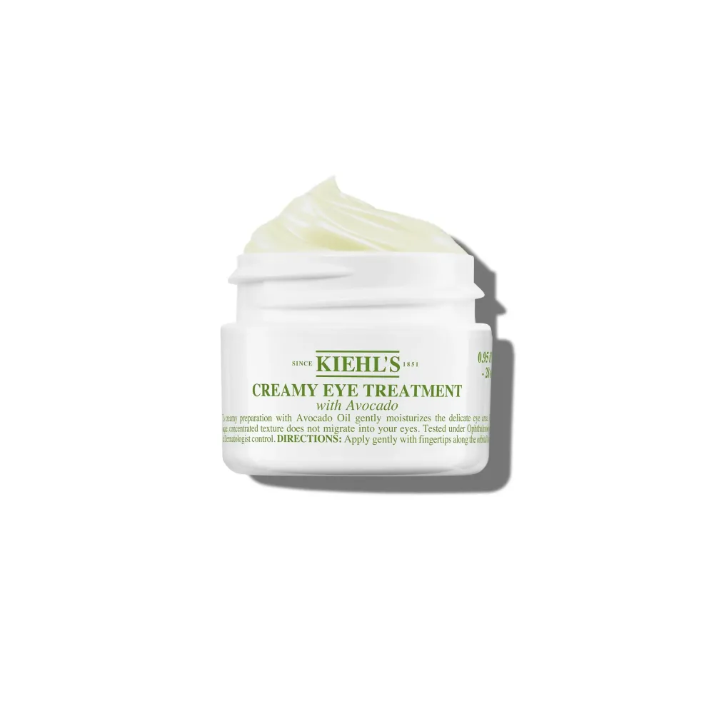 Kiehl\'s Avocado Eye Treatment, Nourishing and Hydrating Eye Cream, Avocado Oil and Caffeine to Energize and Invigorate Skin, Tired Eyes, 99% Naturally Derived Formula - 0.5 fl oz Kiehl\'s Avocado Eye Treatment, Nourishing and Hydrating Eye Cream, Avocado Oil and Caffeine to Energize and Invigorate Skin, Tired Eyes, 99% Naturally Derived Formula - 0.5 fl oz