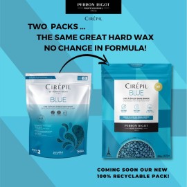 Cirepil Blue 400g Unscented All-Purpose Wax Beads - Perfect for Sensitive Skin, Easy Removal Peel-Off Texture, Fluid Gel, NO STRIP NEEDED Cirepil Blue 400g Unscented All-Purpose Wax Beads - Perfect for Sensitive Skin, Easy Removal Peel-Off Texture, Fluid Gel, NO STRIP NEEDED