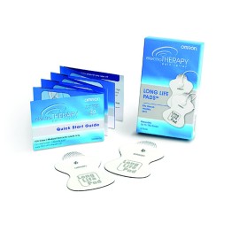 OMRON Long Life Pads for OMRON TENS Unit - Pads for Electric Muscle Stimulator - Designed for Lower Back, Arm, Shoulder, Leg, and Foot OMRON Long Life Pads for OMRON TENS Unit - Pads for Electric Muscle Stimulator - Designed for Lower Back, Arm, Shoulder, Leg, and Foot