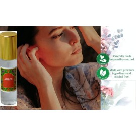 Amber Perfume Oil Roll-On - Alcohol Free Perfumes for Women and Men by Nemat Fragrances, 10 ml / 0.33 fl Oz, Package may vary Amber Perfume Oil Roll-On - Alcohol Free Perfumes for Women and Men by Nemat Fragrances, 10 ml / 0.33 fl Oz, Package may vary