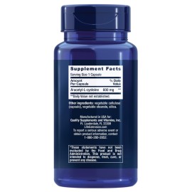 Life Extension N-Acetyl-L-Cysteine (NAC), Immune Response, Respiratory Health, Liver Health, NAC 600 mg, antioxidant Defense, Free radicals, Easy to Absorb, 60 Capsules Life Extension N-Acetyl-L-Cysteine (NAC), Immune Response, Respiratory Health, Liver Health, NAC 600 mg, antioxidant Defense, Free radicals, Easy to Absorb, 60 Capsules