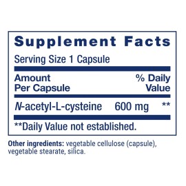 Life Extension N-Acetyl-L-Cysteine (NAC), Immune Response, Respiratory Health, Liver Health, NAC 600 mg, antioxidant Defense, Free radicals, Easy to Absorb, 60 Capsules Life Extension N-Acetyl-L-Cysteine (NAC), Immune Response, Respiratory Health, Liver Health, NAC 600 mg, antioxidant Defense, Free radicals, Easy to Absorb, 60 Capsules