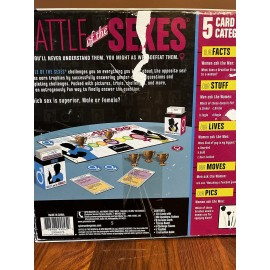 Battle of the Sexes Adult Board Game - Funny Card Games for Adults - Trivia Game Pitting the Men Against the Women - Great for Parties and Couples\' Night - 2 or More Players - Ages 16 and Up Battle of the Sexes Adult Board Game - Funny Card Games for Adults - Trivia Game Pitting the Men Against the Women - Great for Parties and Couples\' Night - 2 or More Players - Ages 16 and Up