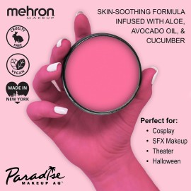 Mehron Makeup Paradise Makeup AQ Pro Size | Stage & Screen Performance, Face & Body Painting, Beauty, Cosplay, and Halloween | Water Activated Face Paint, Body Paint 1.4 oz (40 g) - Light Pink